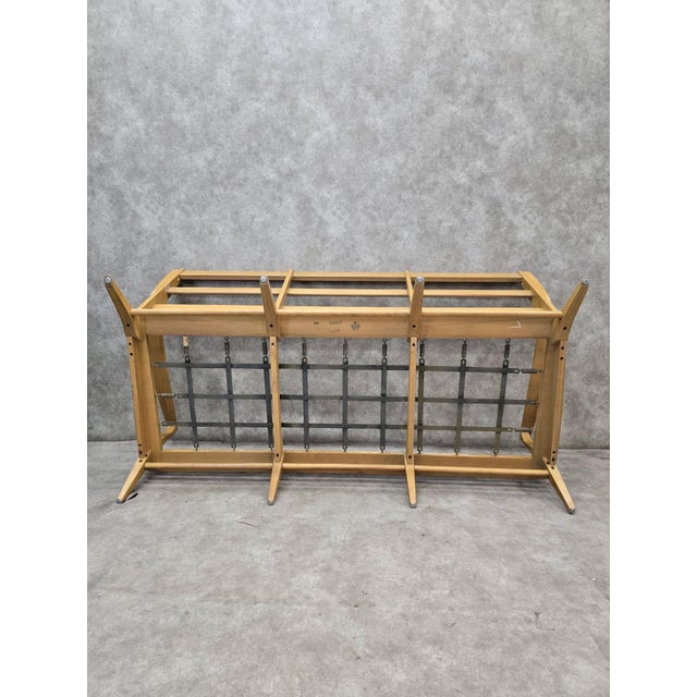 Mid 20th Century Heywood Wakefield Aristocraft Sofa Newly Reupholstered in Leather For Sale - Image 12 of 12