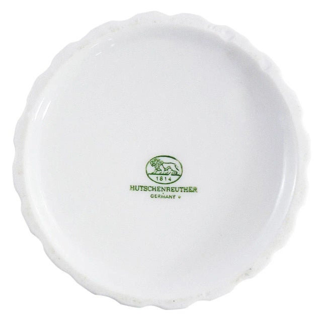 Hutscheneruther XL Modernist Fluted White Bisque Vase For Sale - Image 4 of 5