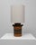 20th Century German Orange Ceramic Table Lamp With Rope Handle For Sale - Image 17 of 18