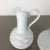 Op Art Biscuit Porcelain Jug Vases from Edelstein Bavaria, Germany, 1970s, Set of 2 For Sale - Image 3 of 14