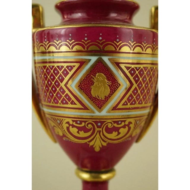 Empire Style Porcelain Vase with Mythological Scene by F. Koller for the Imperial Manufactory in Vienna, Austria, Late 1700s For Sale - Image 16 of 18