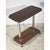 Postmodern Italian Trolley Table in Wood and Chromed Steel, 1980s For Sale - Image 3 of 7