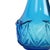 Blue Vintage Cobalt Blue Glass Carafe 0.5l, Belgium, 1950s For Sale - Image 8 of 10