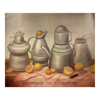 Vintage Fernando Botero Canadian Exhibition Print (1981, Offset Lithograph)/Still Life For Sale