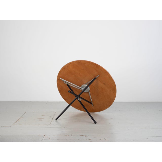 Black Height-Adjustable Table by Jürg Bally for Arform, Italy, 1950s For Sale - Image 8 of 18