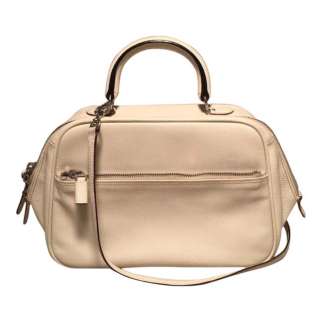 Valextra Serie S Medium Bag in White For Sale