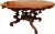 Antique Victorian Walnut Dining Table,1870s For Sale