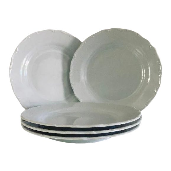 2000s Modern White Salad Plates Set of 5 Chairish