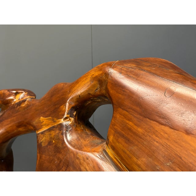 1960s Large Olive Tree Root Chair Set, 1960s , Set of 5 For Sale - Image 5 of 18