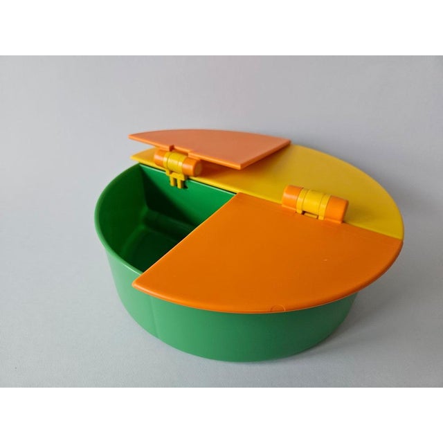 Postmodern Vintage Storage Box by Knut and Marianne Hagberg for Ikea, 1990s For Sale - Image 3 of 13