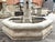 Pernes French Limestone 4-Spout Center Fountain With Shaped Basin Walls For Sale - Image 15 of 16