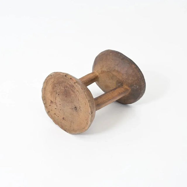 Vintage African Tribal Stool, 1950s For Sale - Image 8 of 17