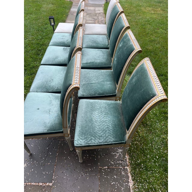 Stark Set of Dining Room Chairs For Sale - Image 4 of 8
