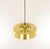 1960s Brass Nova Pendant by Jo Hammerborg for Fog & Mørup, 1960s For Sale - Image 5 of 8