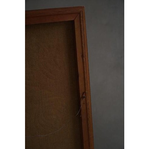 Danish Artist, Abstract Composition, 20th Century, Oil Pastel Painting For Sale - Image 16 of 18