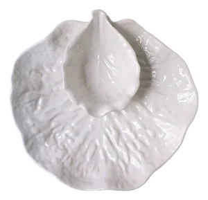 Cabbage Lettuce Leaf Platter Bowl