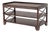 David Iatesta Three Tier Mahogany Console Table With Pullout Surface For Sale
