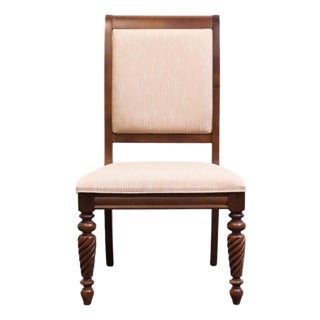 Broyhill Furniture British Empire Collection Cherry Dining Side Chair 7325-83 For Sale