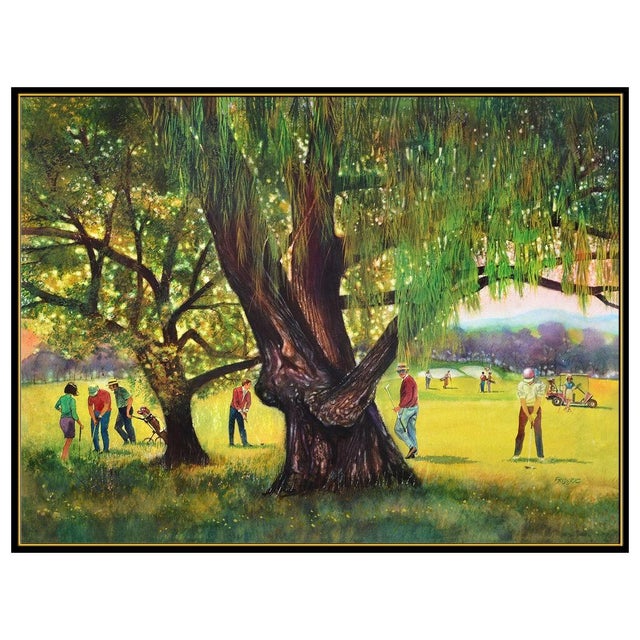 Message us to inquire about custom framing options! (Included for free with every purchase) The artwork here, "Afternoon...
