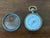 Antique French Monachina Fob Watch in Enameled Silver, 1890s For Sale - Image 5 of 7