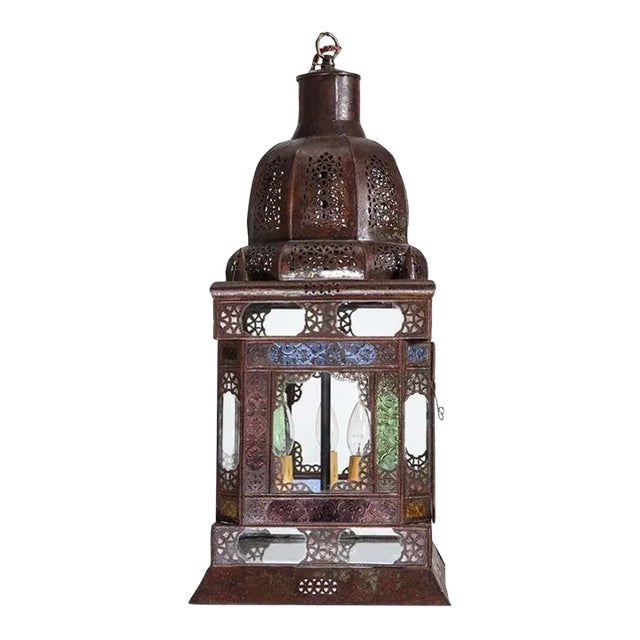 Moroccan Traditional Moorish Light Pendant For Sale