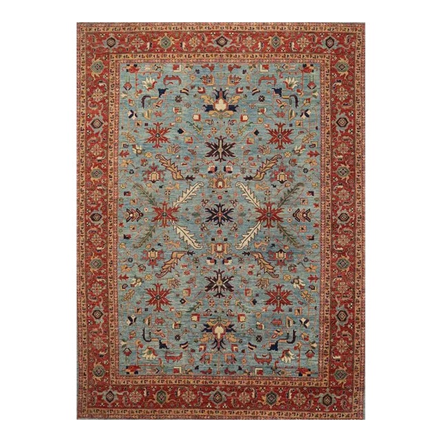 Handwoven Serapi Style Area Rug 10’1″ X 13’10” For Sale
