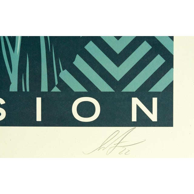 Contemporary Shepard Fairey, Reenvision, Lithograph For Sale - Image 3 of 5