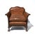 Edwardian Leather and Mahogany Armchair English, Circa 1890 For Sale In San Francisco - Image 6 of 6