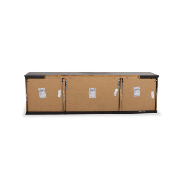 Wooden Sideboard in Black Anthracite by Musterring For Sale - Image 15 of 17
