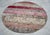 Pink Hand Knotted Turkish Round Rug Bohor Decor Area Rug - 6'1" Diameter For Sale - Image 8 of 14