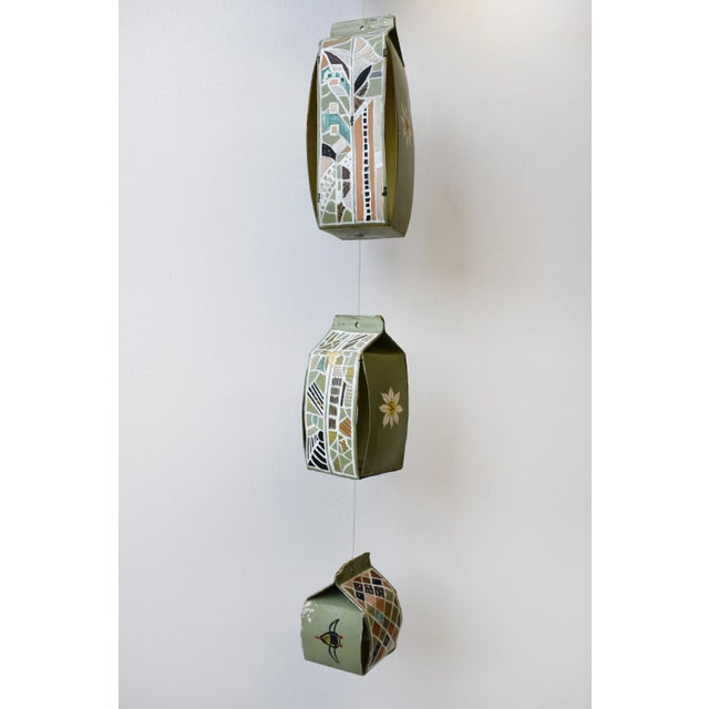 1960s Vintage Hand-Painted Carton Mobile by Paul Bechtold, Circa 1960s For Sale - Image 5 of 18