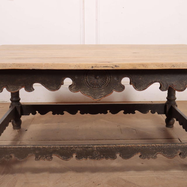 Danish Painted Coffee Table For Sale - Image 4 of 12