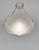 MULLER FRERES A nice French 1925-1930 art deco chandelier in nickel plated solid brass or bronze holding a bowl by Muller...