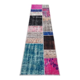 Mid 20th Century Bohemian Wool Turkish Carpet For Sale