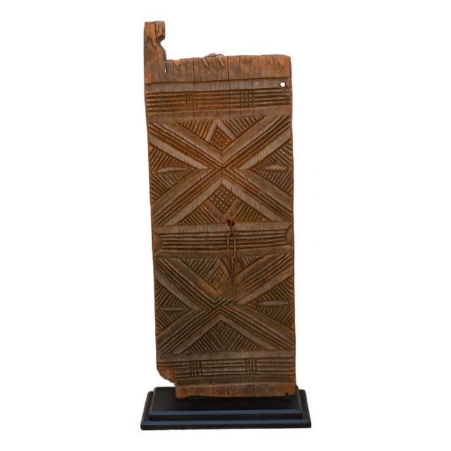Finely Carved Antique Gurunsi Door For Sale