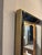 Elegant Villa & House Etienne Large Mirror/ Blue. Rectangular shape with gold accents, blue details. Original retail...