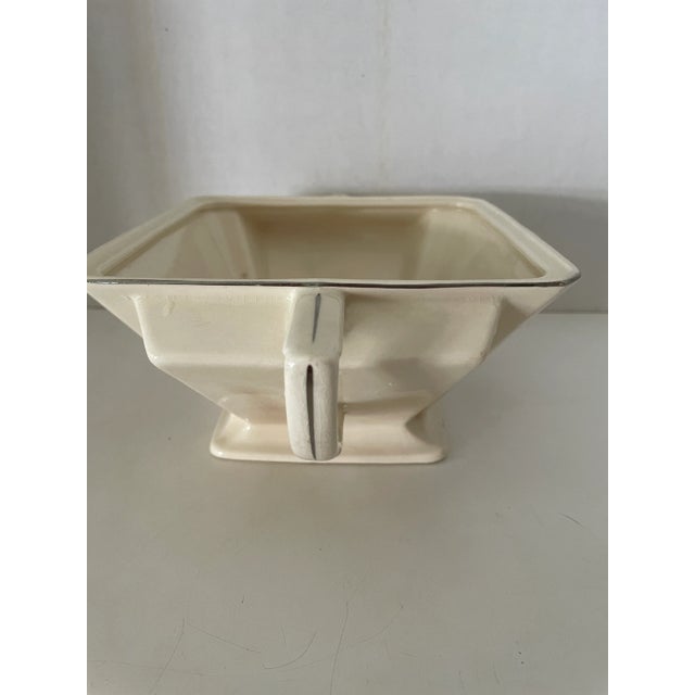 Vintage "Mary Bell" Royal China. Porcelain rectangular covered casserole dish on pedestal. This beautiful piece of...