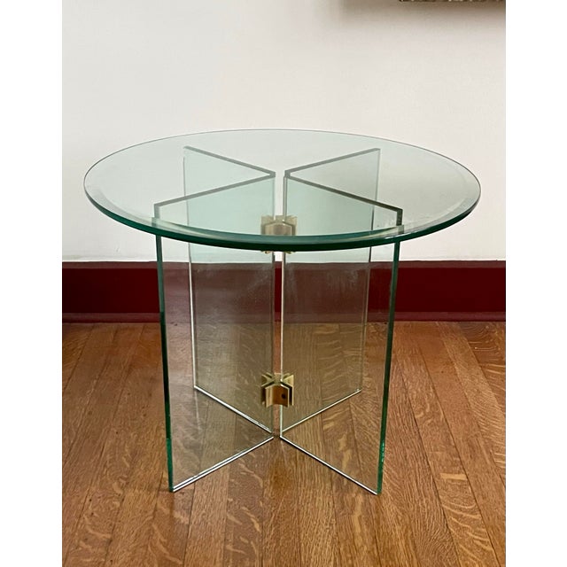 Contemporary 1970s Leon Rosen for Pace Side Table For Sale - Image 3 of 12