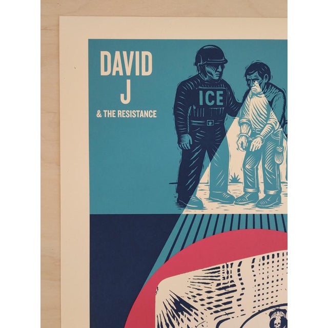 Shepard Fairey, ICE Too Cold to Thaw, Silkscreen Print For Sale - Image 4 of 11