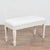 Early 19th Century Swedish Gustavian White Small Bench For Sale - Image 12 of 12
