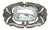 Silver Brooch with Aquamarine, 20th Century For Sale