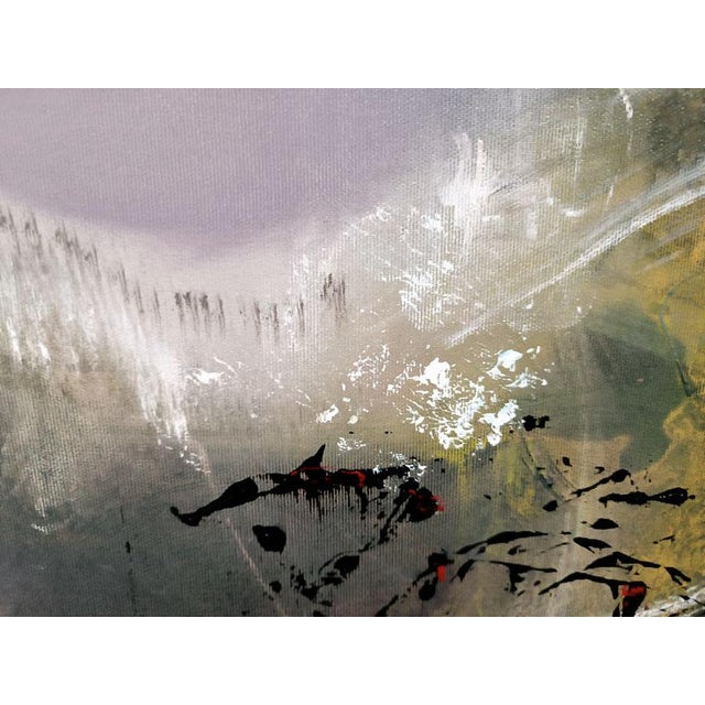 No Hierarchy of Light from the series Between the Dark and Divine This painting occupies a critical pivot within Between...