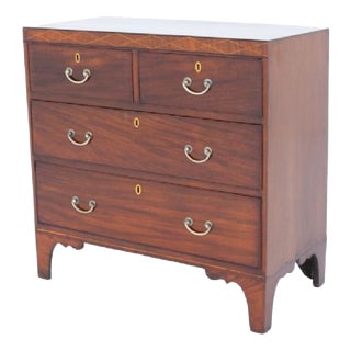 Antique Regency Chest of Drawers in Mahogany, 1810 For Sale