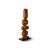 Wooden Hand-Carved Sculpture from HKliving For Sale - Image 3 of 5