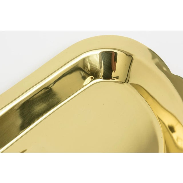 Vintage Brass Rooster Tray and Barware, Signed, Restored, 1984 For Sale In Miami - Image 6 of 9