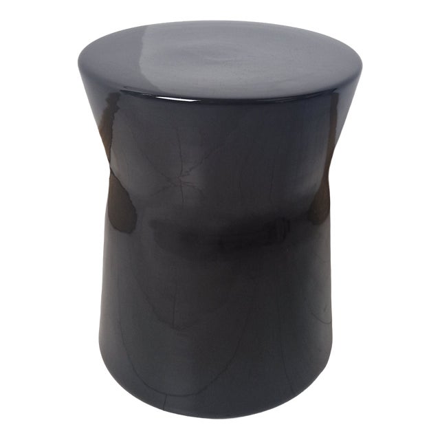 Model Picea Outdoor Coffee Table in Black Ceramic by Vincent Van Duysen for Molteni For Sale