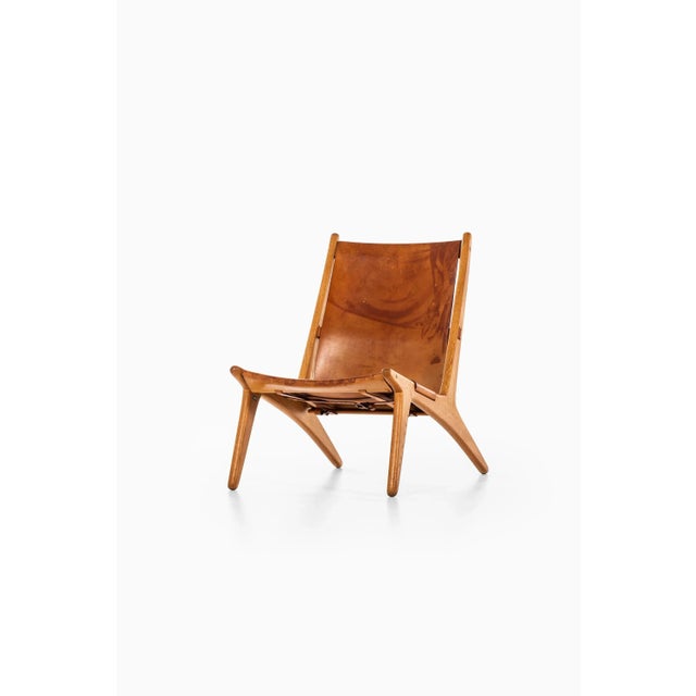 Swedish Hunting Chair by Uno & Östen Kristiansson for Luxus, 1950s For Sale - Image 8 of 12