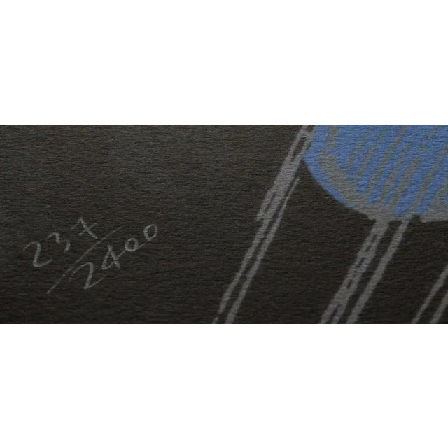 1986 Carnegie Museum of Art After Andy Warhol "Superman" Lithograph Portrait signed numbered print, stamp authenticated by...