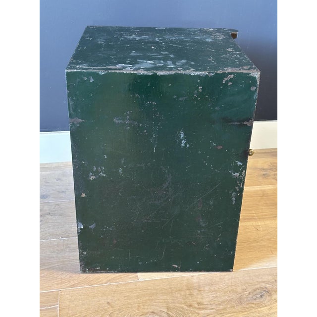 Antique Iron Safe, 1890s For Sale - Image 3 of 11