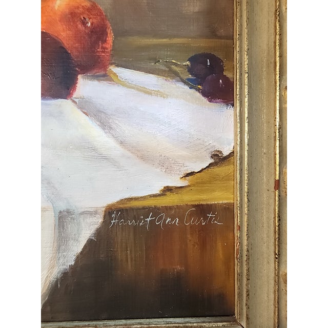 Impressionist Gorgeous Original Still Life by Harriet Anne Curtis For Sale - Image 3 of 7